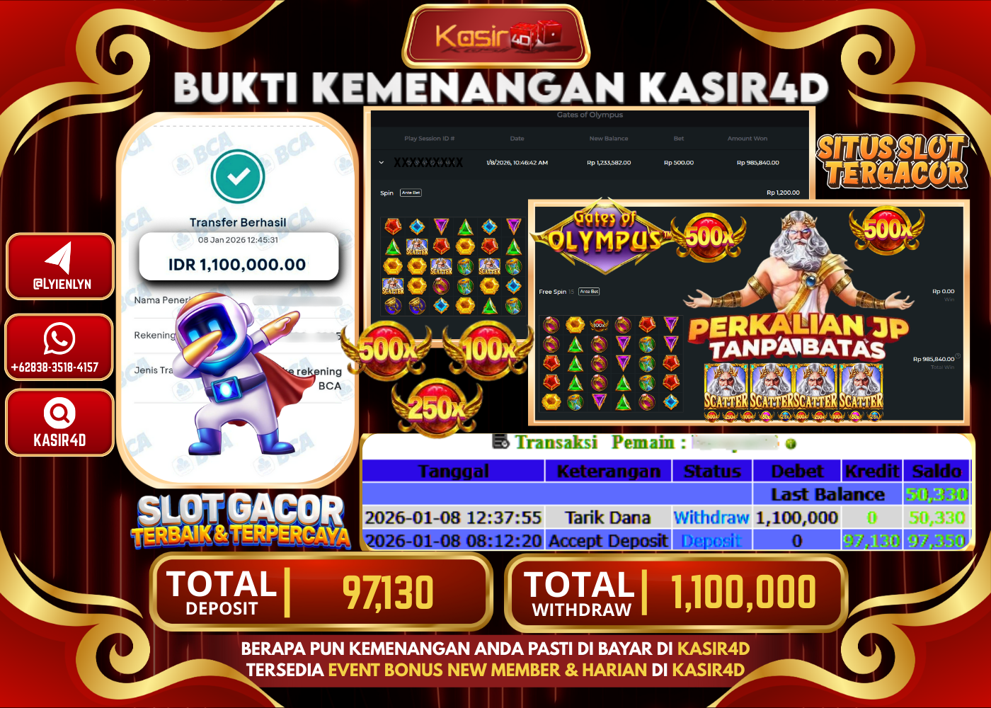 PRAGMATIC PLAY  GATES OF OLYMPUS