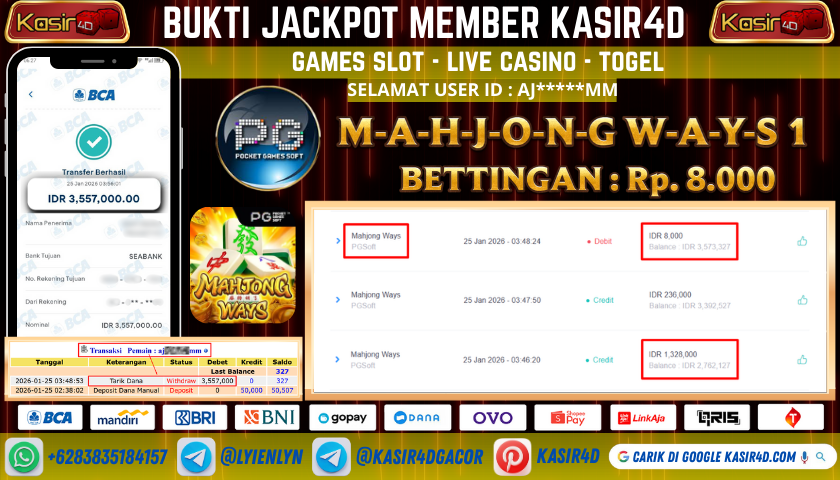 GAME PG SOFT MAHJONG WAYS 1